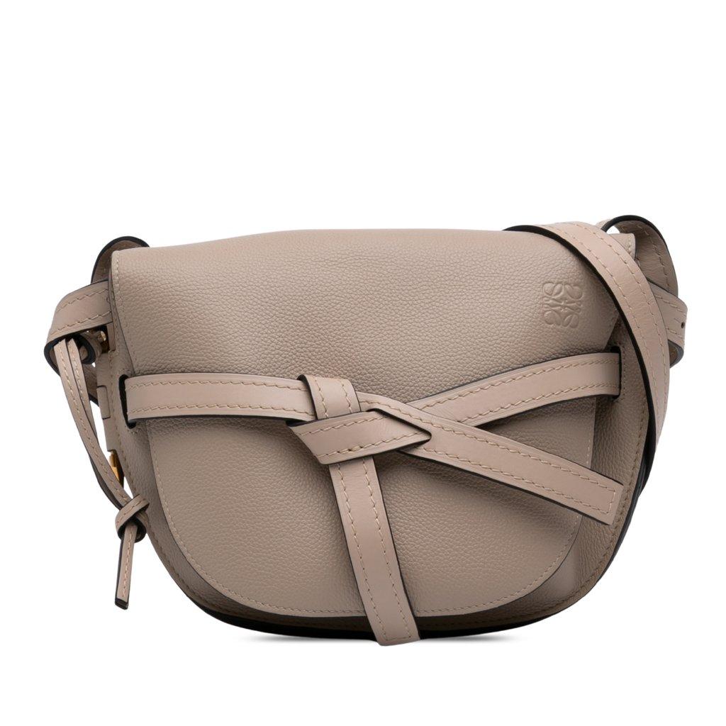 LOEWE Small Leather Gate Crossbody