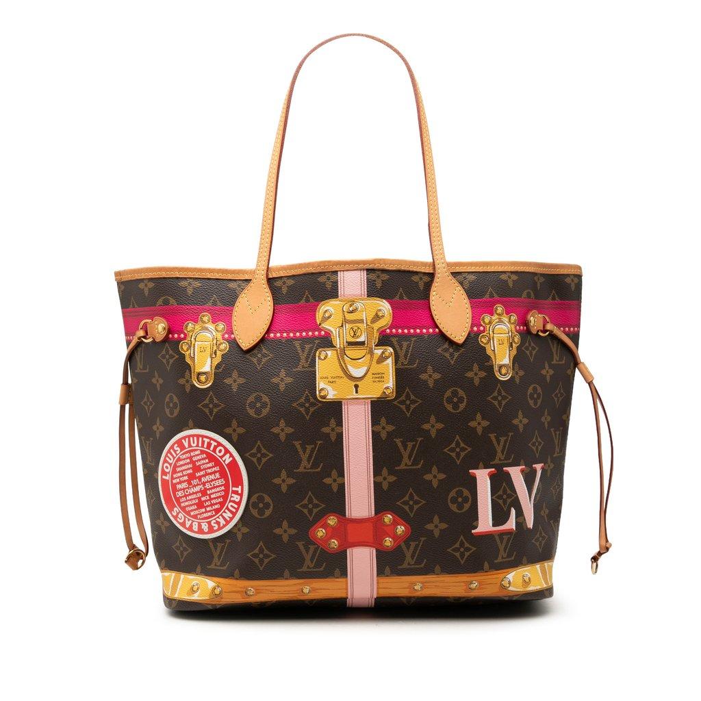 Louis Vuitton Monogram Summer Trunks Neverfull MM