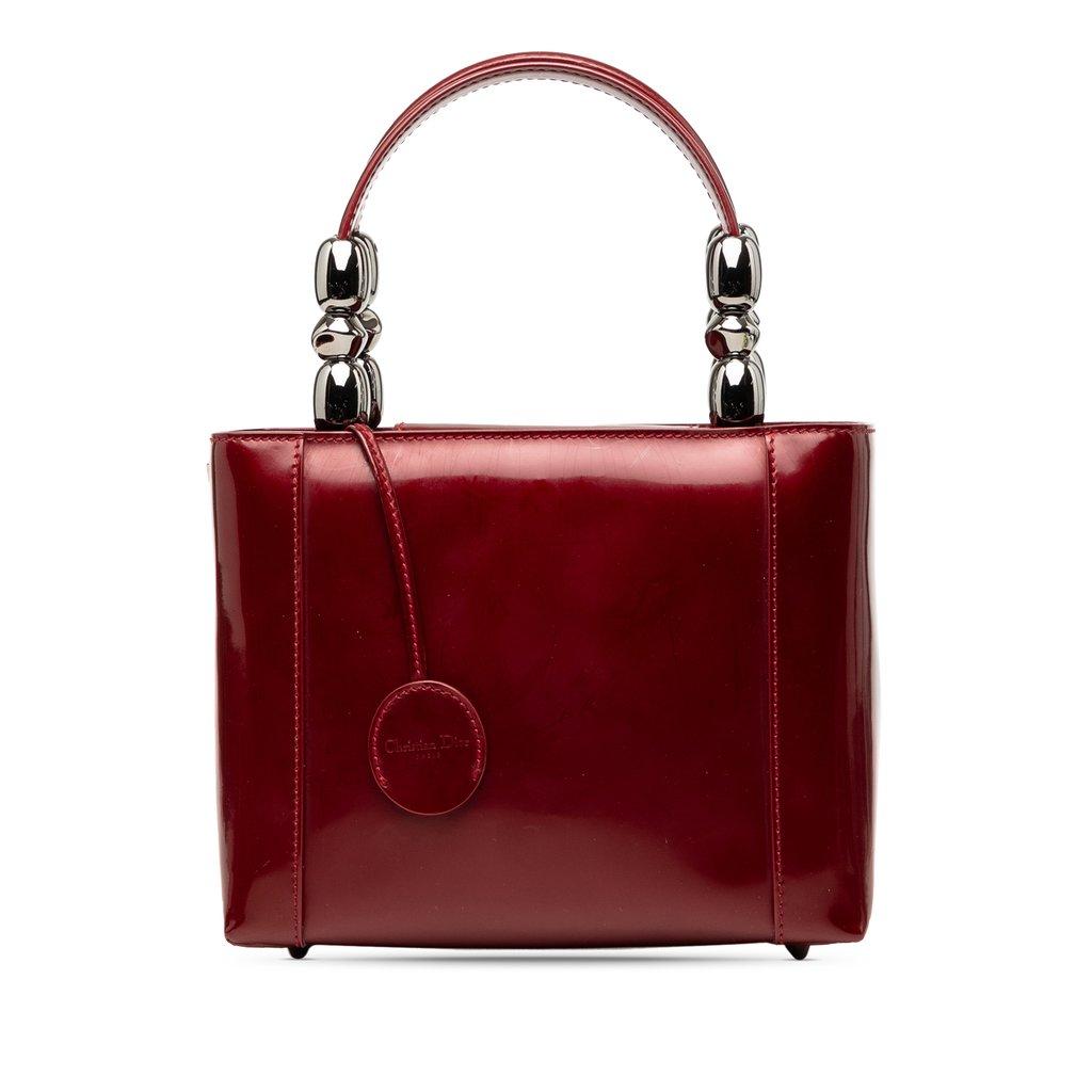 Dior Patent Malice Pearl Satchel