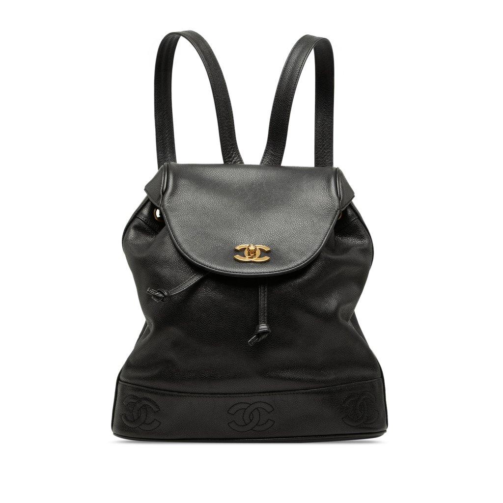 Chanel Caviar Triple CC Backpack