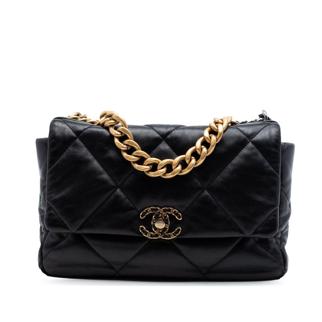 Chanel Large Lambskin 19 Flap