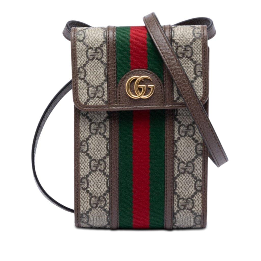 Gucci Mini GG Supreme Web Ophidia Crossbody