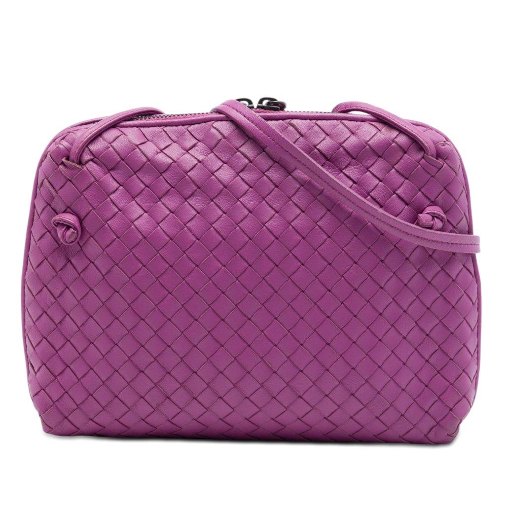 Bottega Veneta Nappa Intrecciato Nodini Crossbody