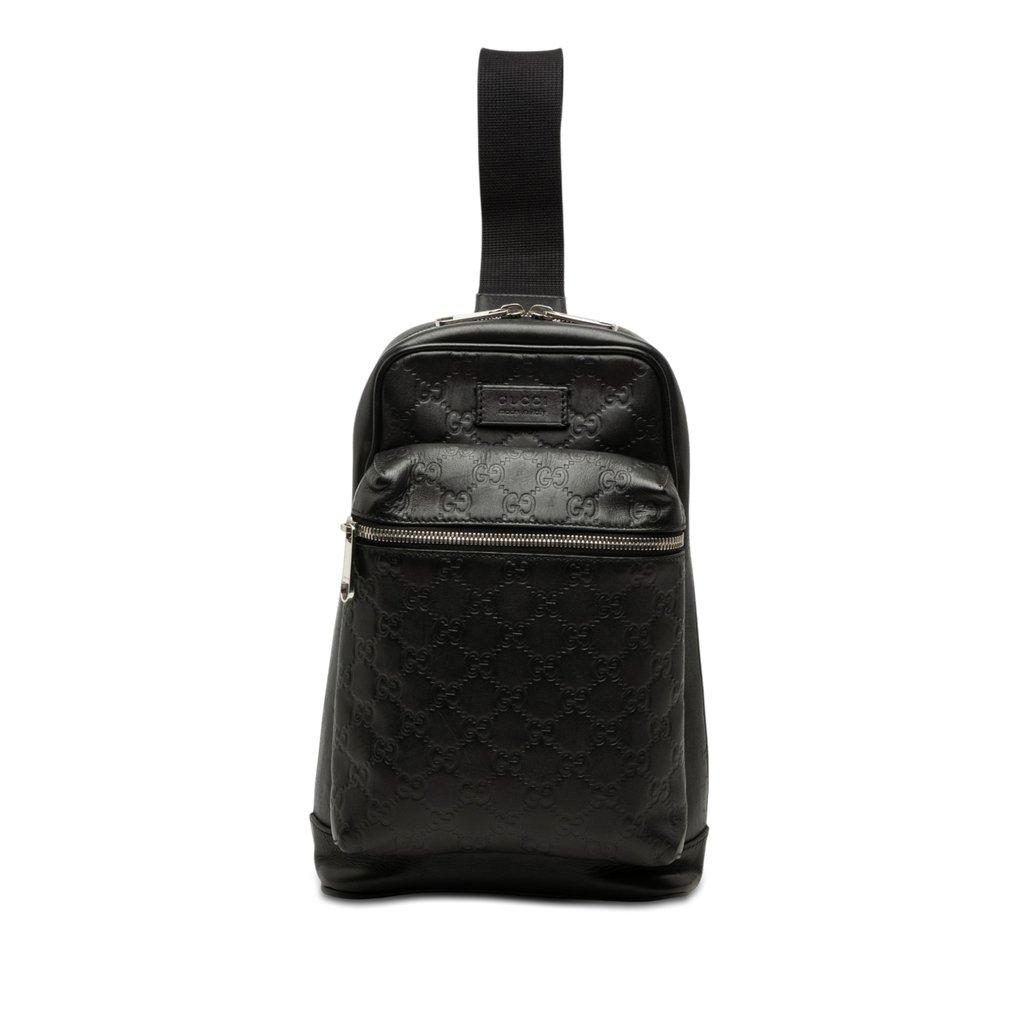 Gucci Guccissima Sling Backpack