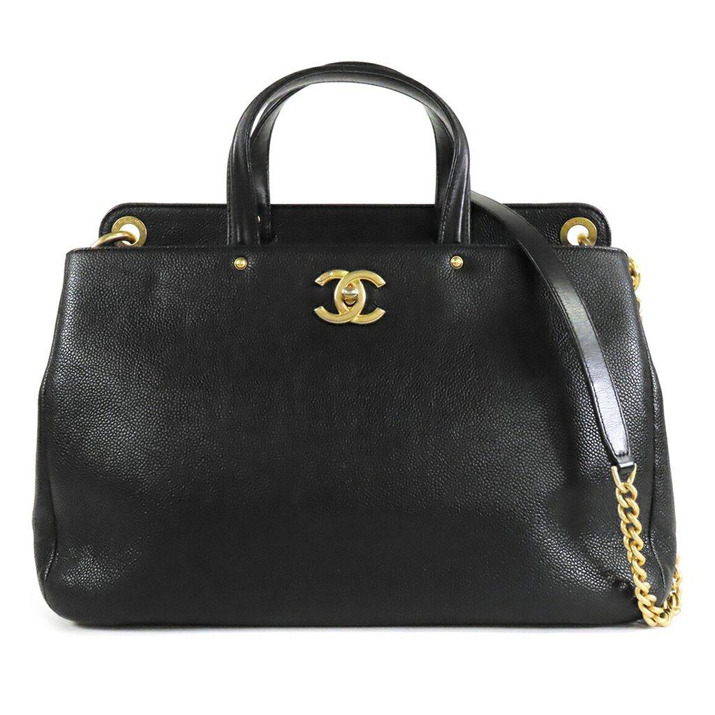 Chanel CC Caviar Satchel