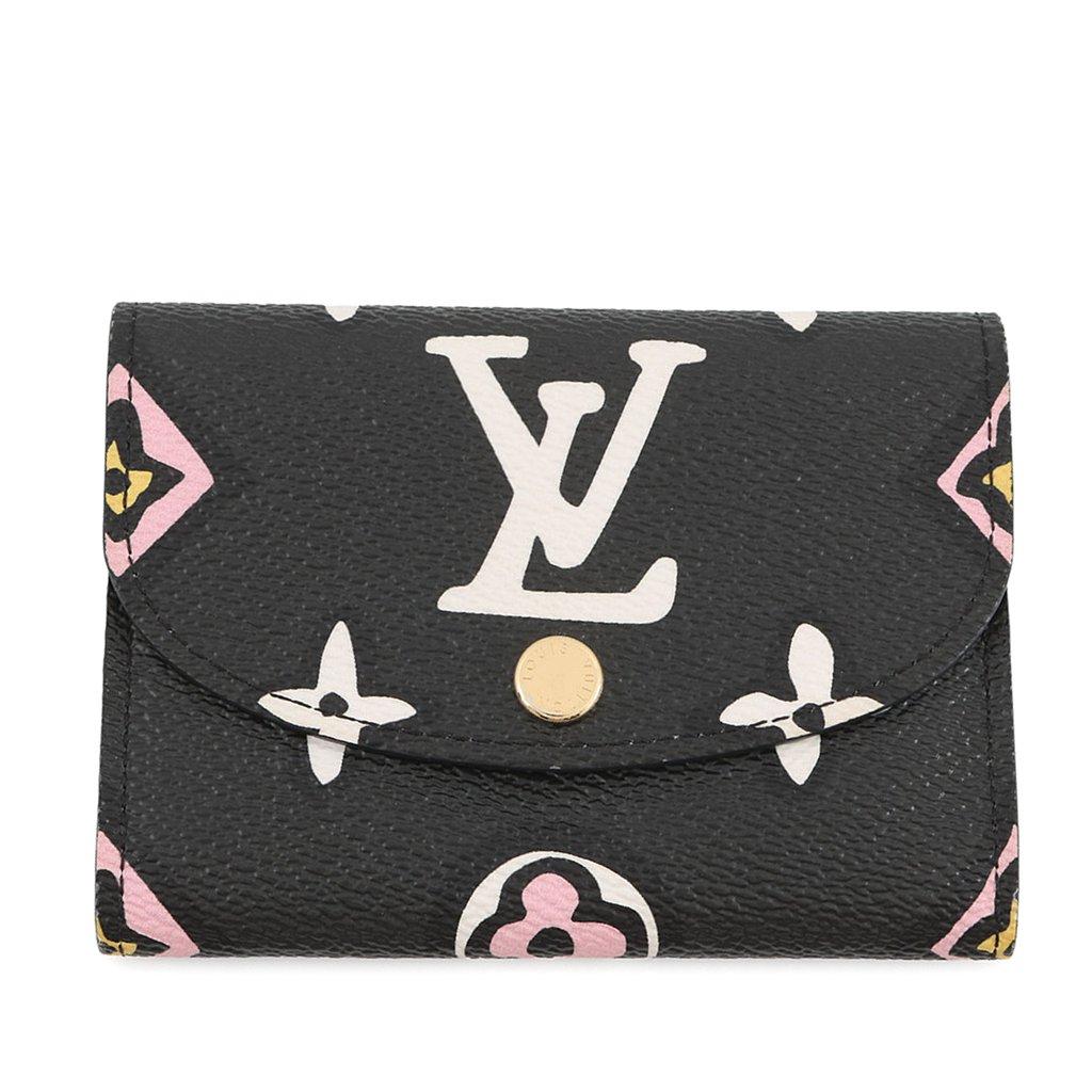Louis Vuitton Monogram Giant Wild at Heart Rosalie Coin Purse