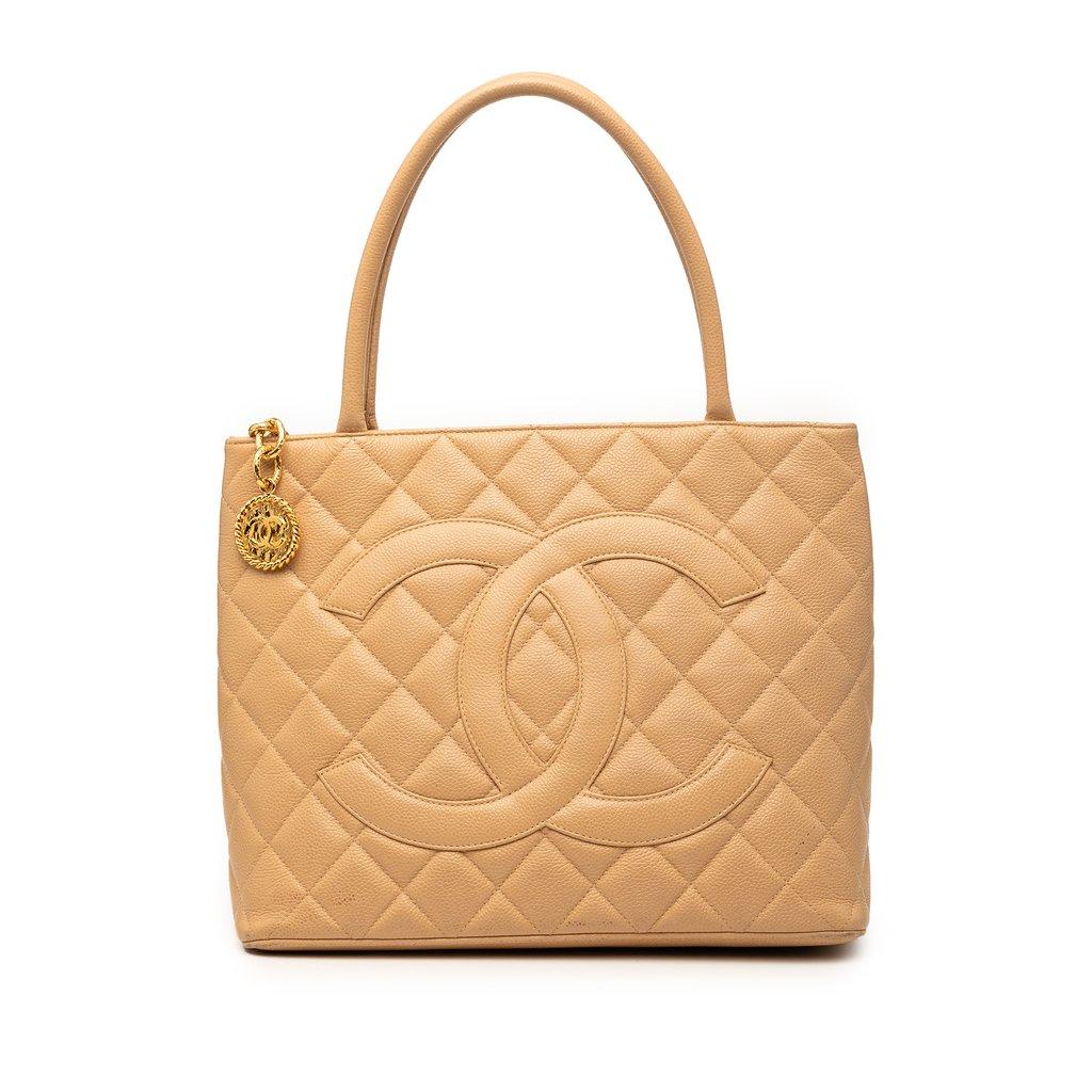 Chanel Caviar Medallion Tote