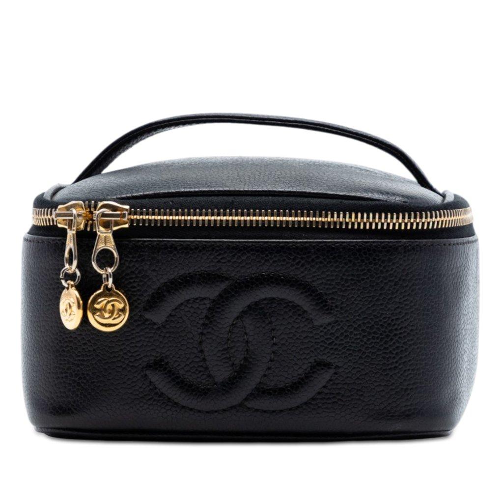 Chanel CC Caviar Vanity Case
