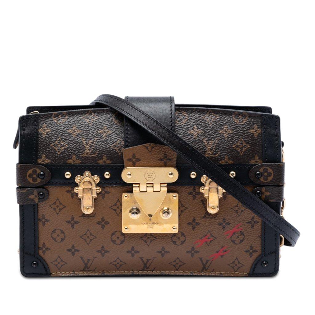 Louis Vuitton Monogram Reverse Trunk Clutch