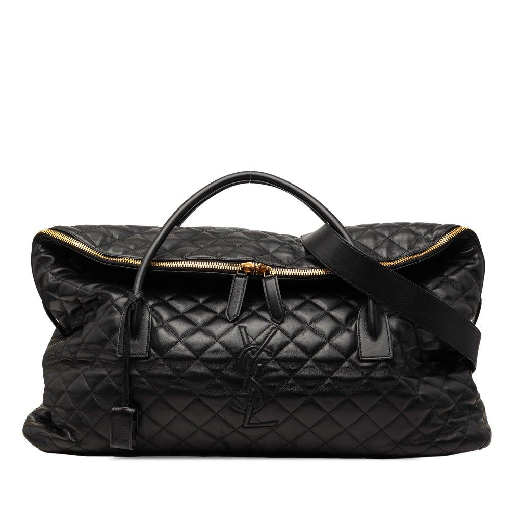 Saint Laurent Quilted Calfskin ES Giant Travel Bag