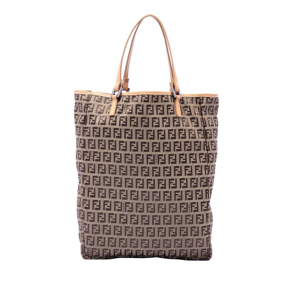 Fendi Zucchino Canvas Tote