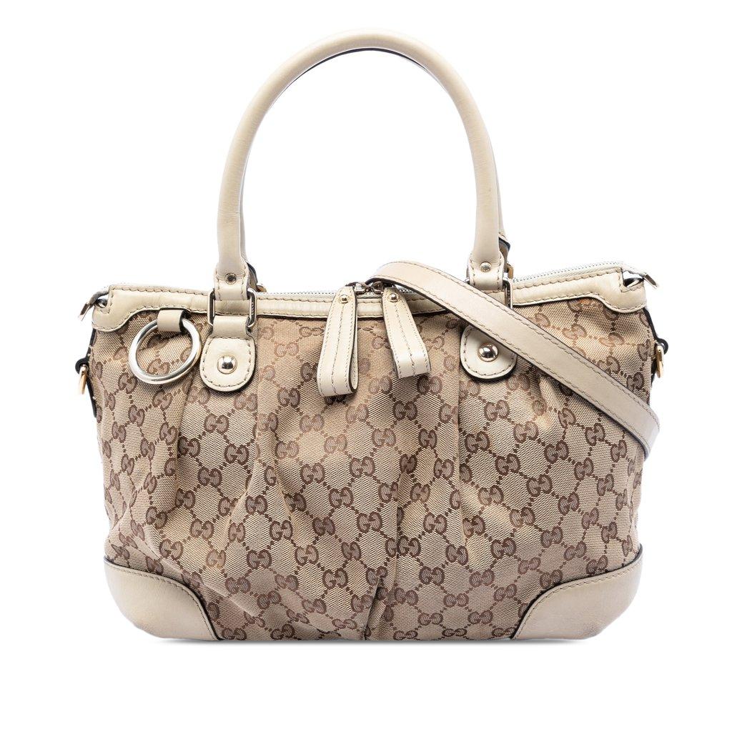 Gucci حقيبة سوكي من قماش جي جي.