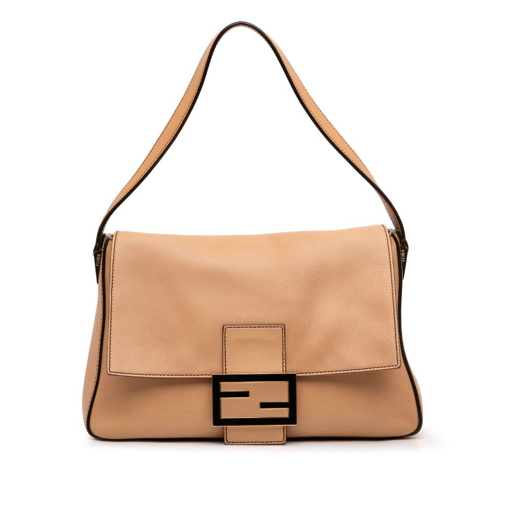 Fendi Large Calfskin Mamma Forever Shoulder Bag