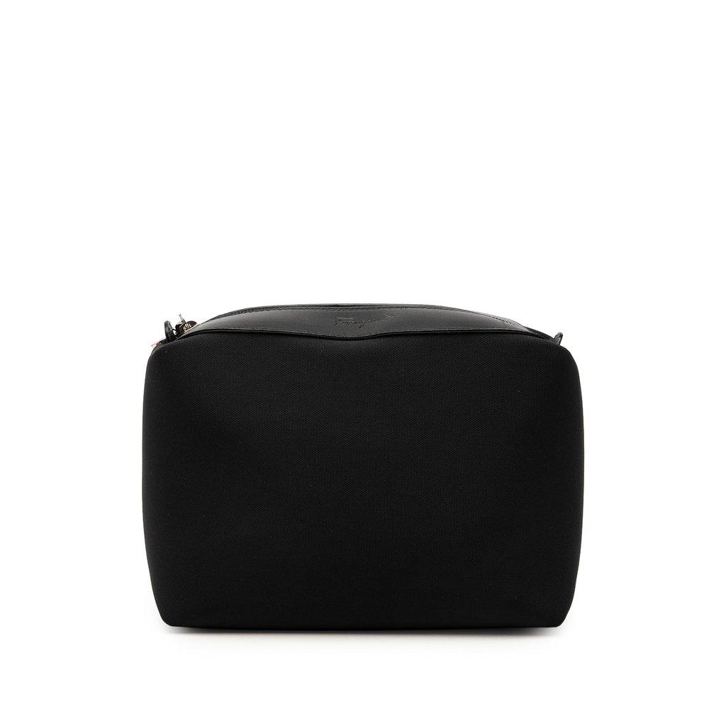 Ferragamo Canvas Travel Pouch