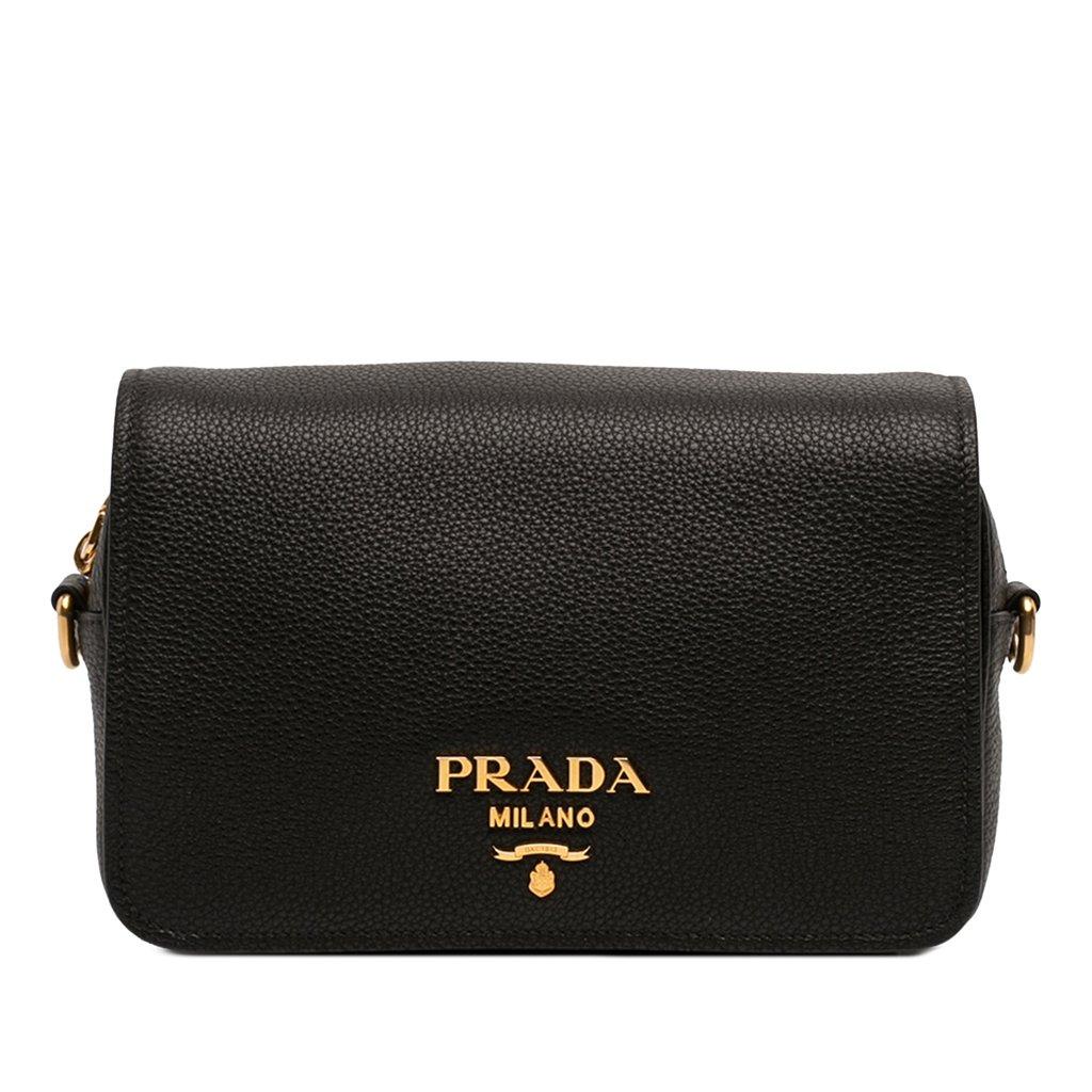 Prada Vitello Phenix Flap Crossbody