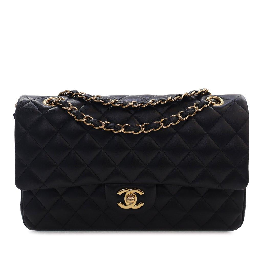 Chanel Medium Classic Lambskin Double Flap