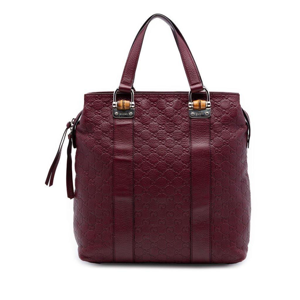 Gucci حقيبة غوتشيسيما تندر بامبو بار