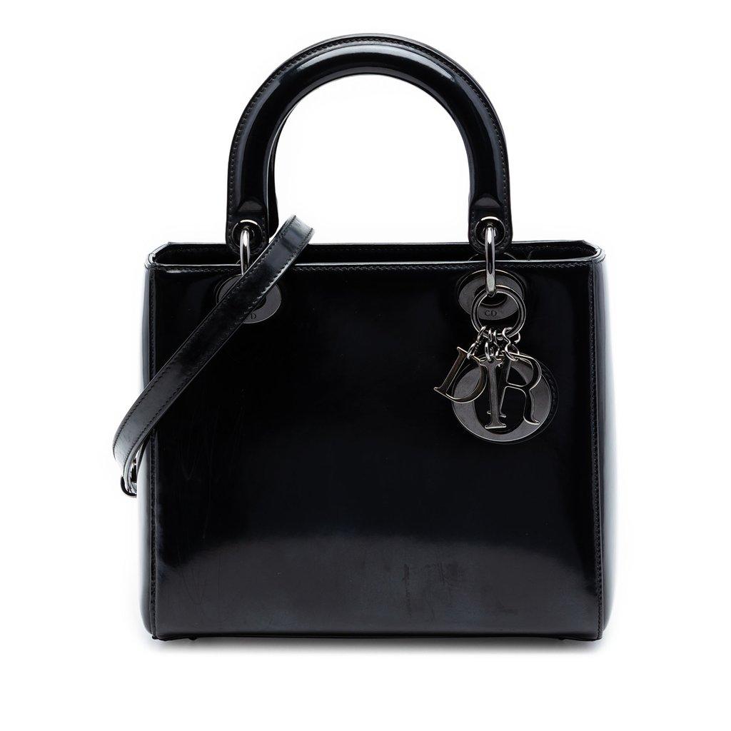 Dior Medium Patent Lady Dior