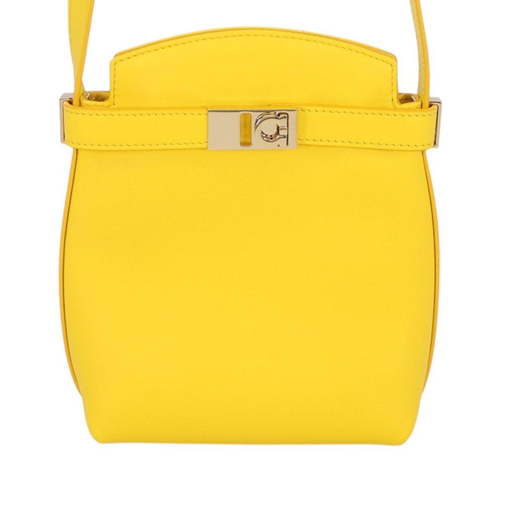 Salvatore Ferragamo Leather Gancini Hug Phone Holder Crossbody