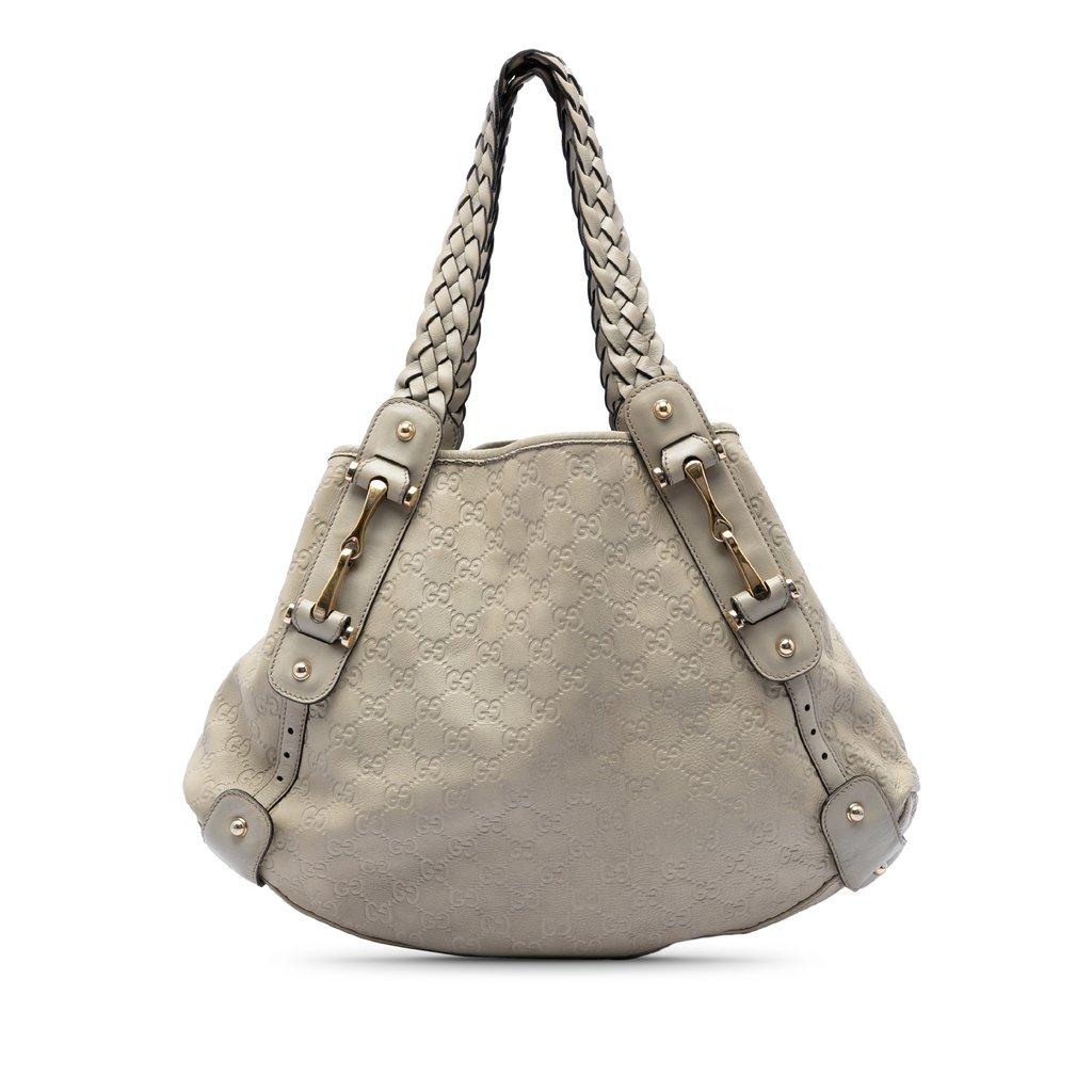 Gucci Guccissima Horsebit Pelham Shoulder Bag