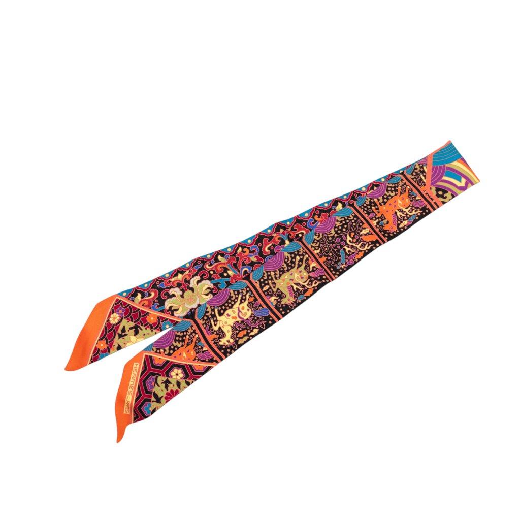 Hermès Collections Imperiales Silk Twilly Scarf