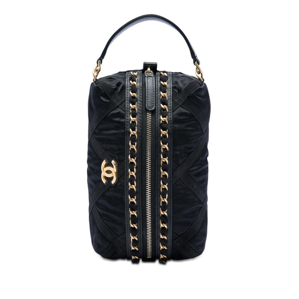 Chanel Nylon Grosgrain Lifestyle Pouch