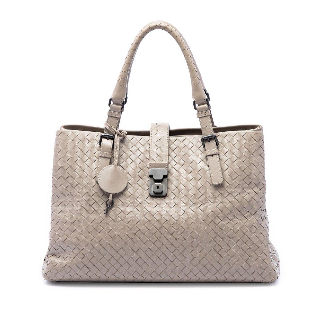 Bottega Veneta Medium Nappa Intrecciato Roma Tote