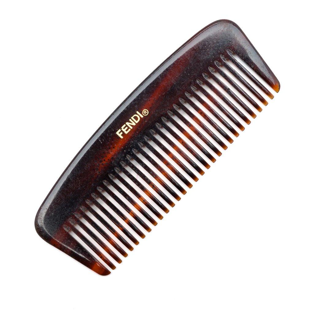 Fendi Acetate Tortoise Shell Hair Comb