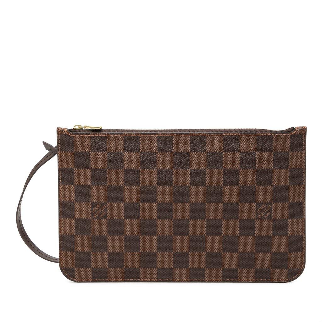 Louis Vuitton Damier Ebene Neverfull MM Pouch