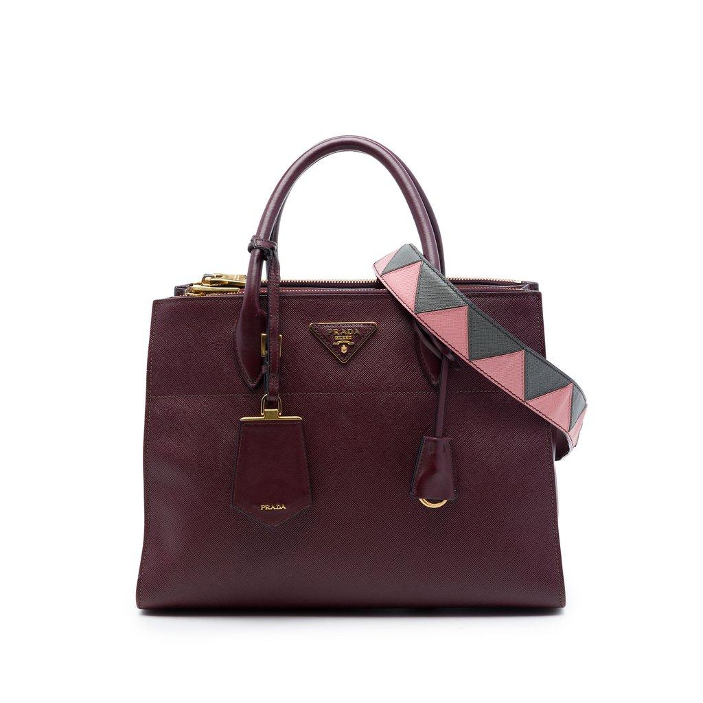 Prada Saffiano Greche Paradigme Bag