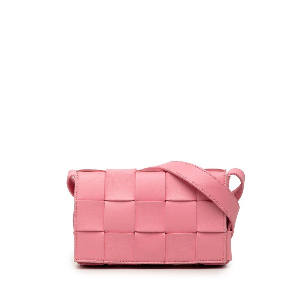Bottega Veneta Small Nappa Intrecciato Cassette Crossbody