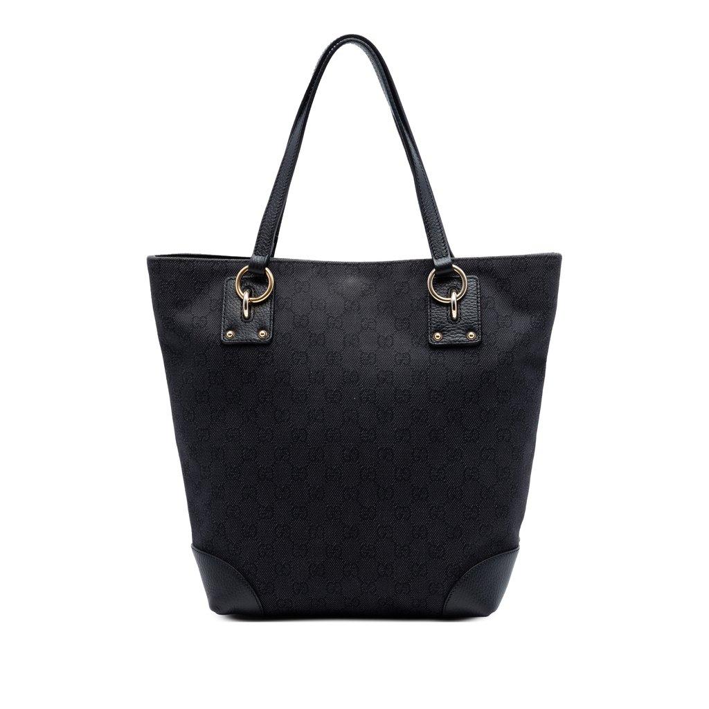 Gucci GG Denim Charm Tote