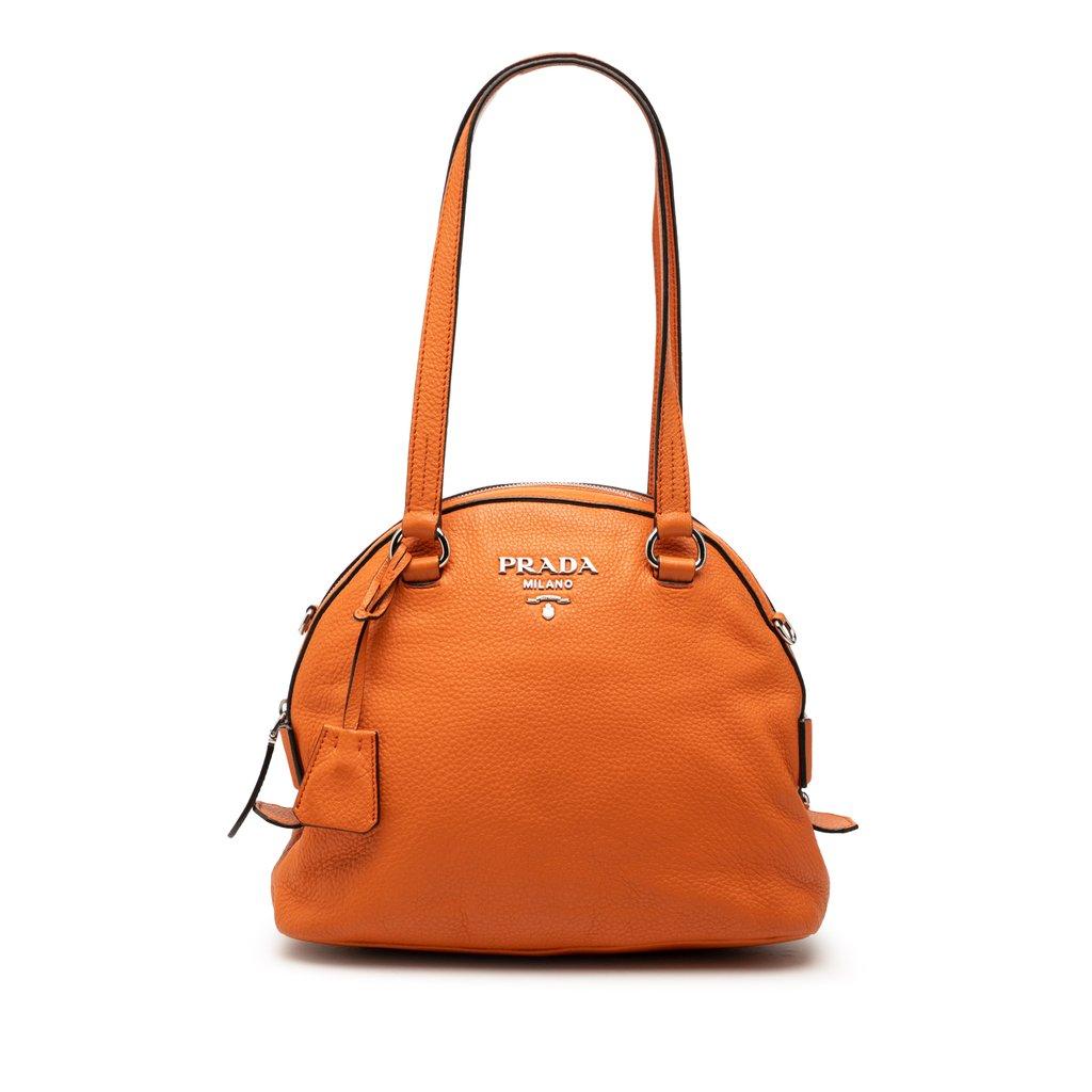 Prada Vitello Daino Dome Satchel