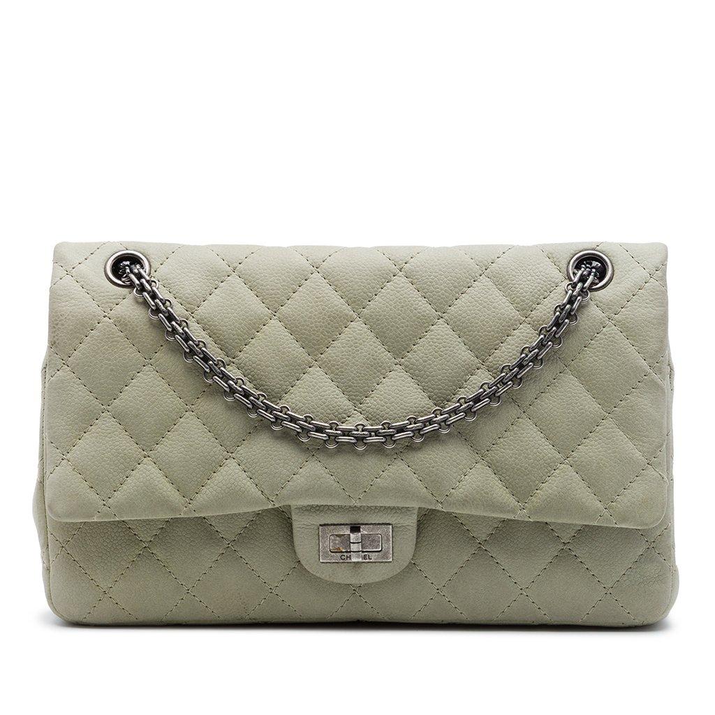 Chanel Quilted Caviar Reissue 2.55 Double Flap 226