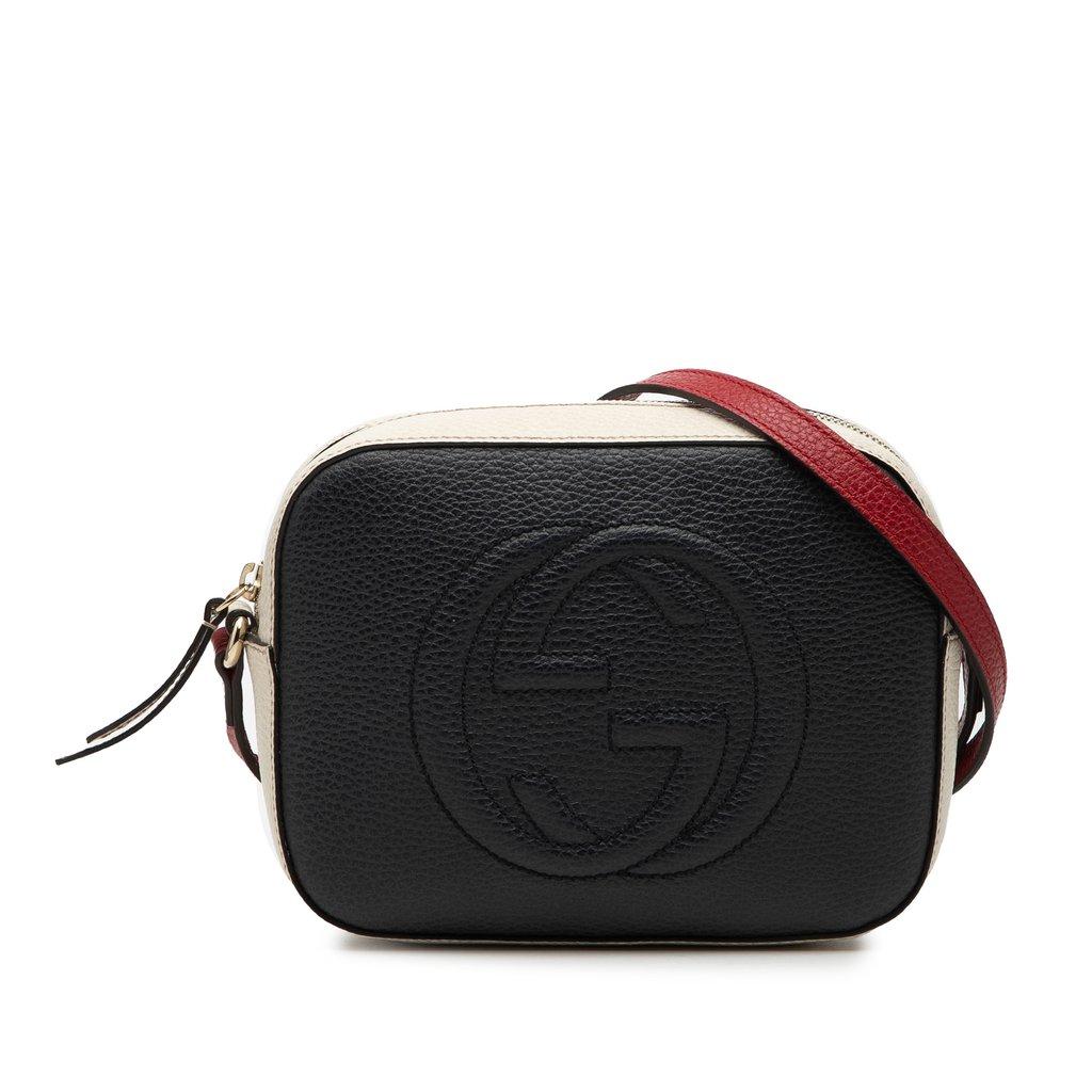 Gucci Small Tricolor Leather Soho Disco Crossbody