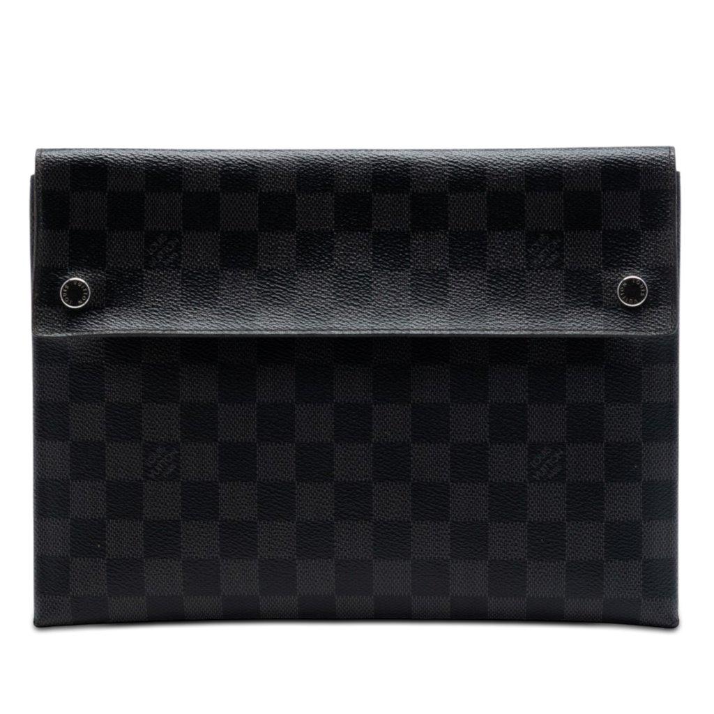 Louis Vuitton Damier Graphite Alpha Triple Pochette