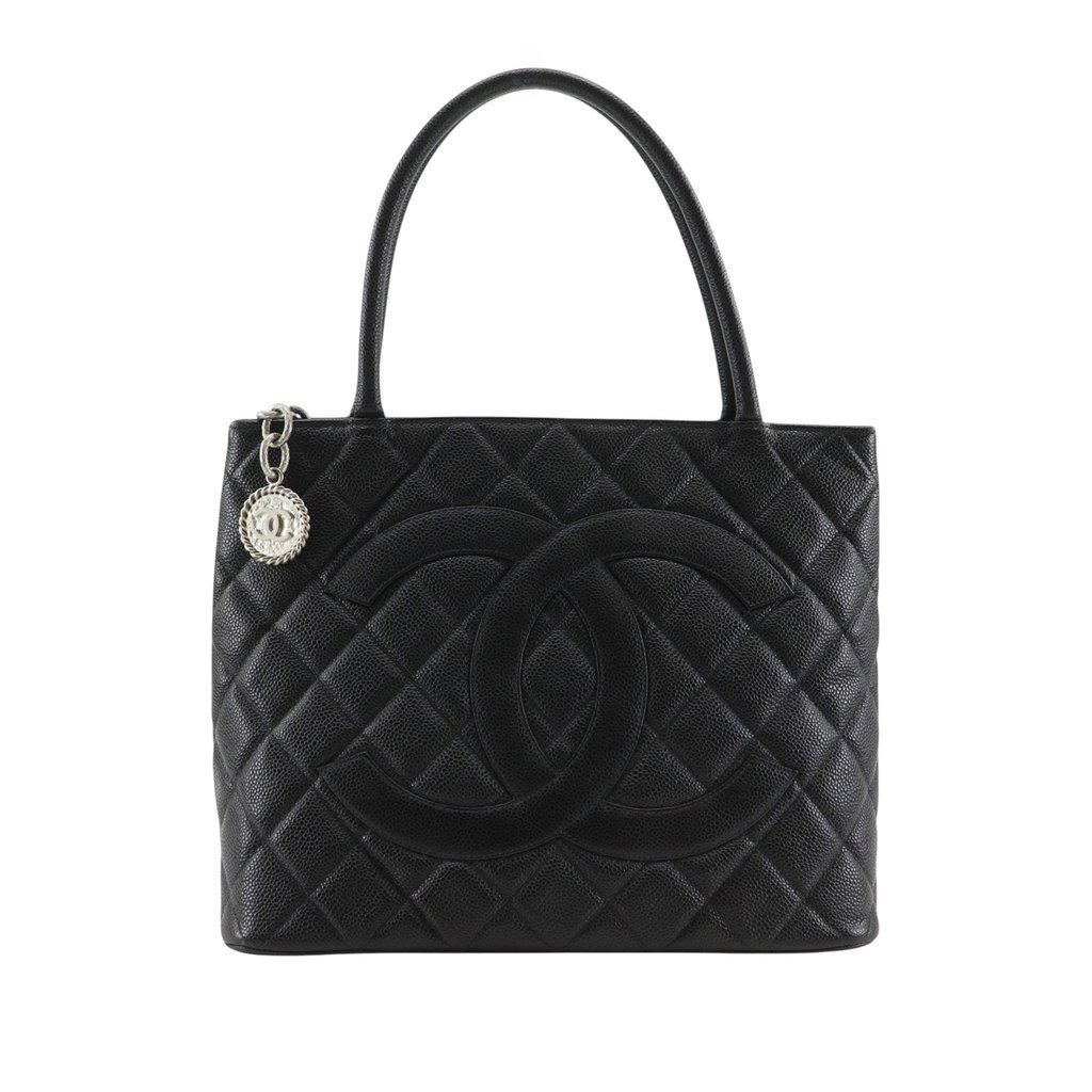 Chanel Caviar Medallion Tote