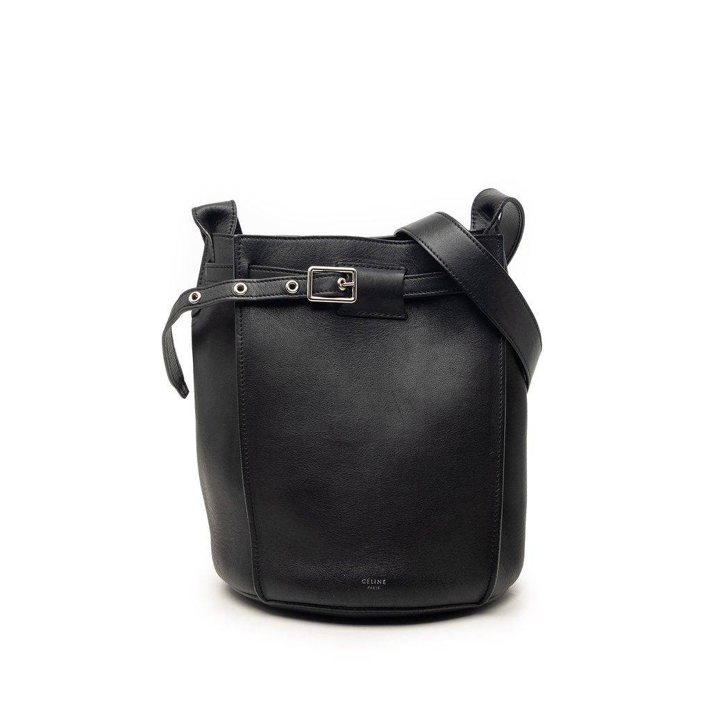 Celine Nano Leather Big Bag Bucket Crossbody