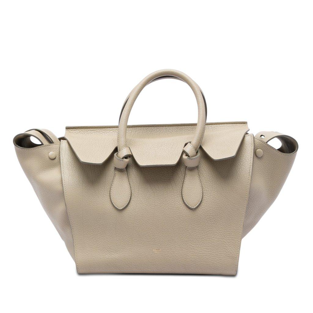 Celine Medium Grained Calfskin Tie Knot Tote