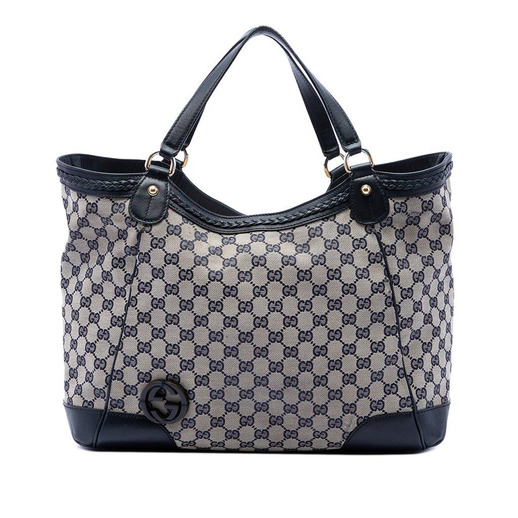 Gucci Medium GG Canvas Brick Lane Tote