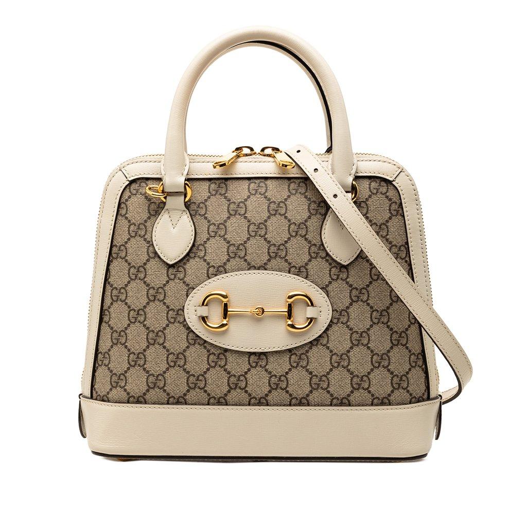 Gucci حقيبة صغيرة من طراز GG Supreme Horsebit 1955