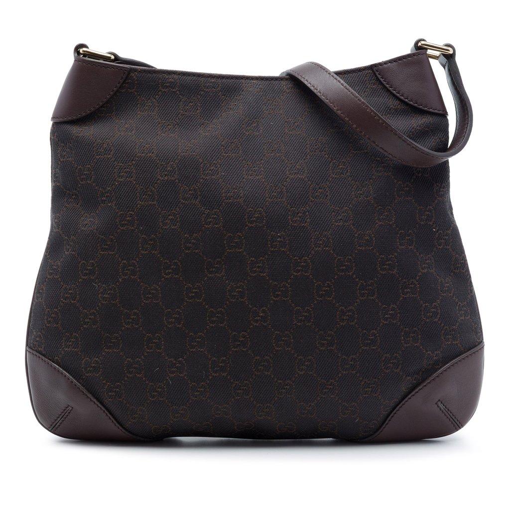 Gucci GG Denim Shoulder Bag