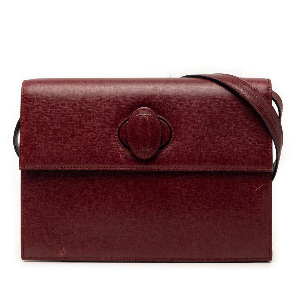 Cartier Leather Must De Cartier Crossbody
