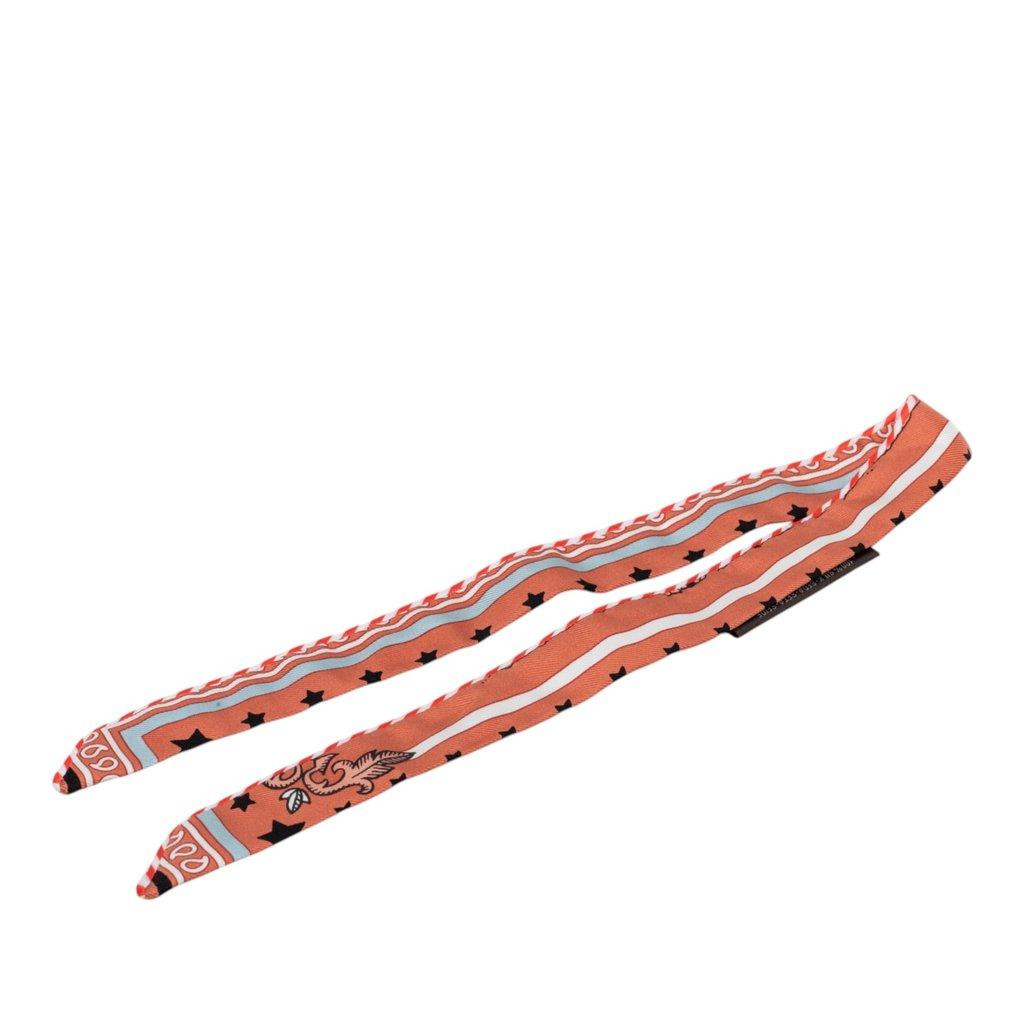 Hermès Candy Doll Silk Twilly Scarf