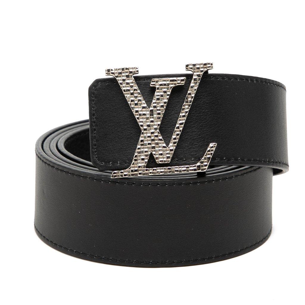 Louis Vuitton حزام LV من جلد العجل بنقشة الفسيفساء