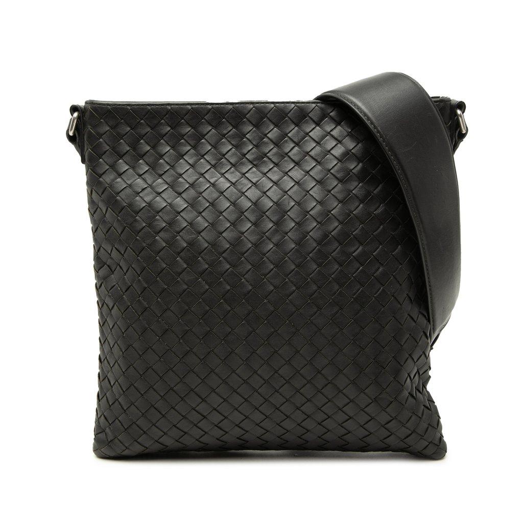 Bottega Veneta Nappa Intrecciato Messenger Bag