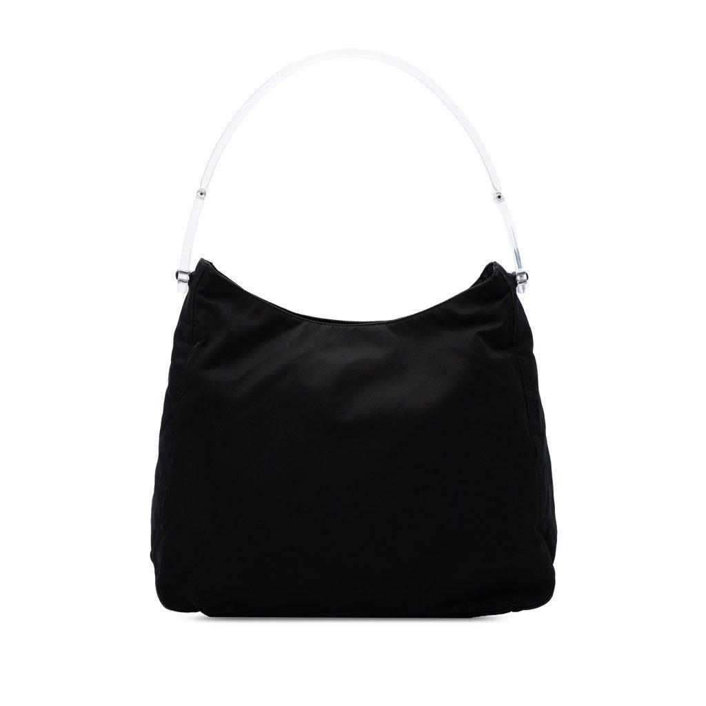 Prada Tessuto Acrylic Handle Bag