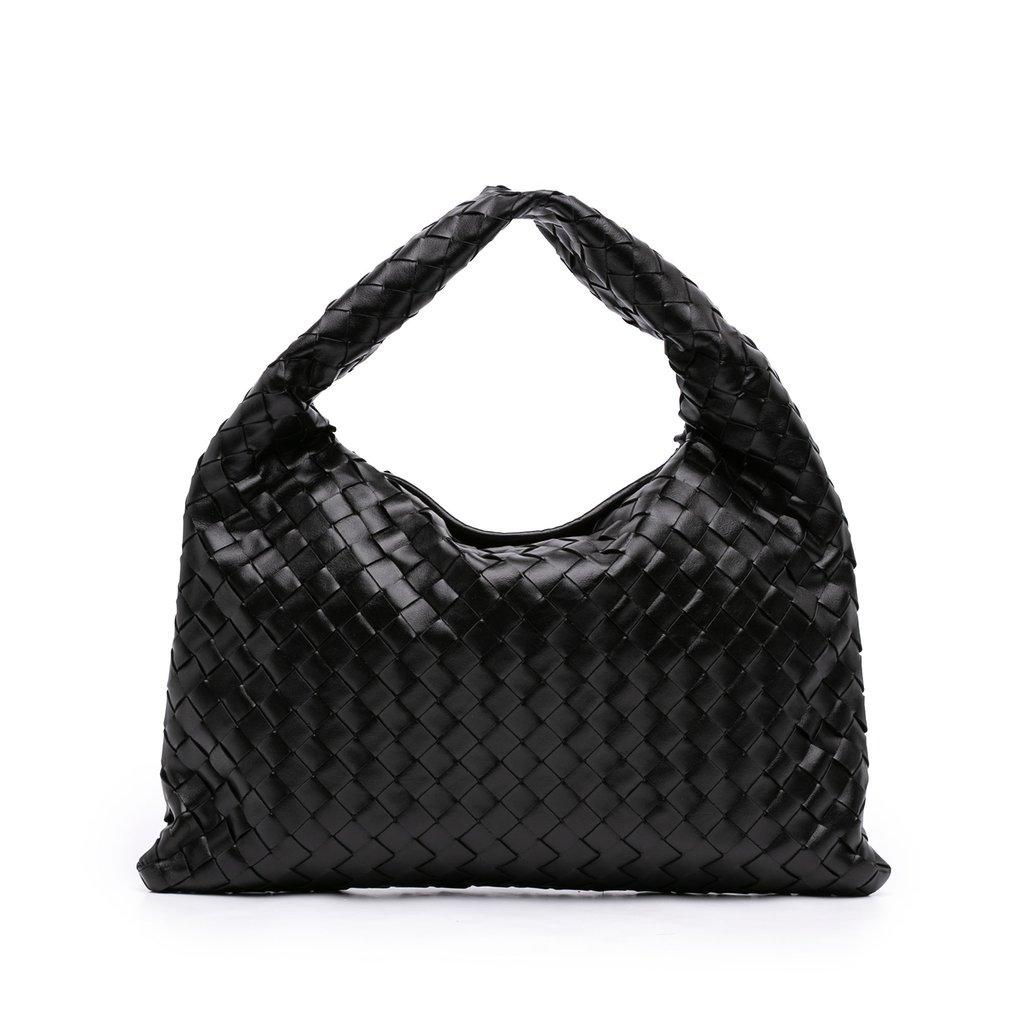 Bottega Veneta Small Calfskin Intrecciato Hop Hobo