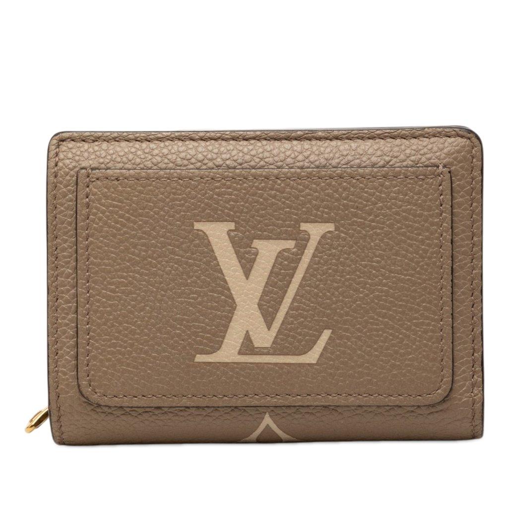 Louis Vuitton Bicolor Monogram Empreinte Giant Clea Wallet