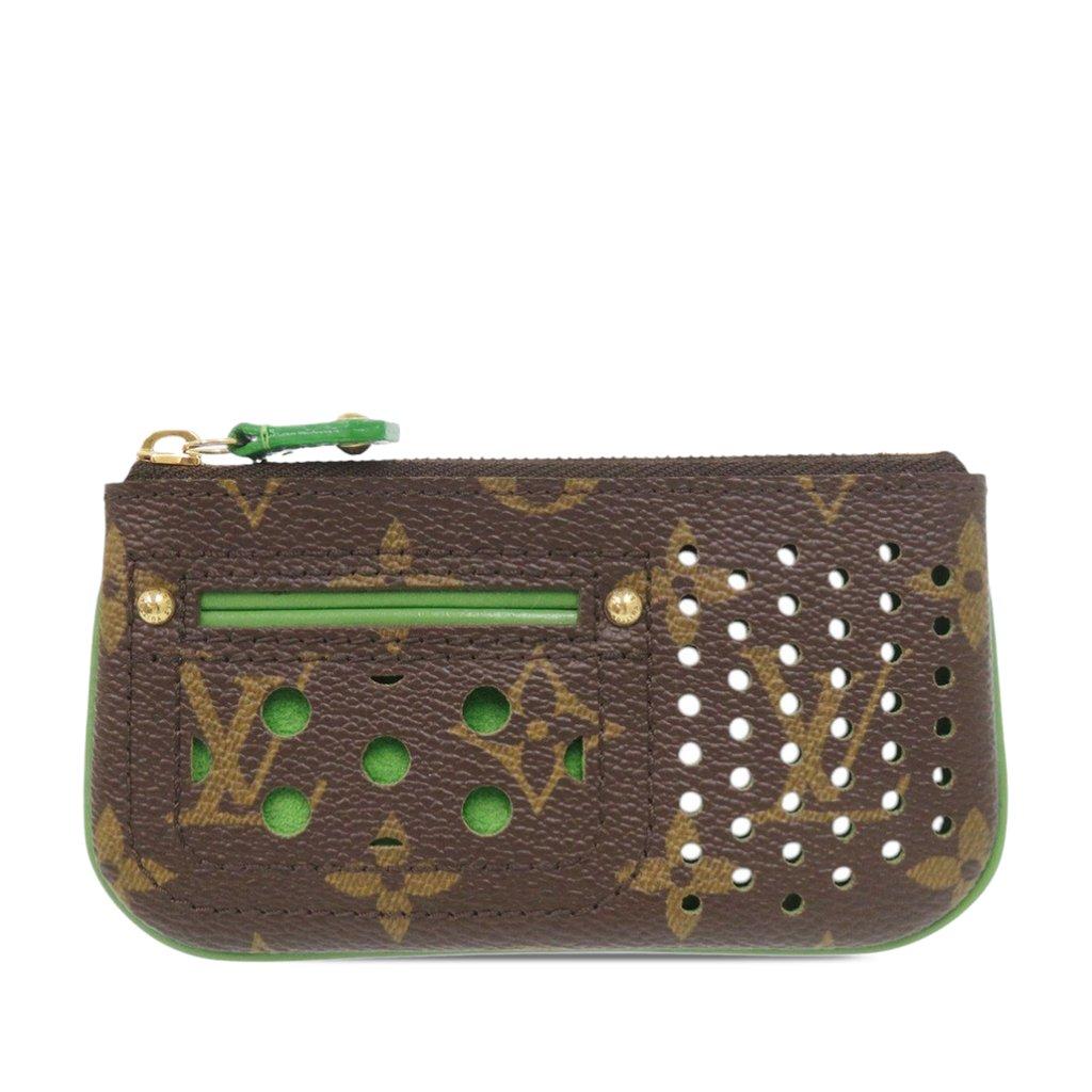 Louis Vuitton Monogram Perforated Pochette Cles